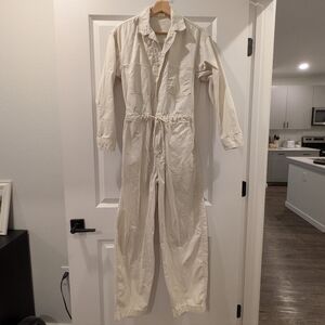 Levi's Cream Jumpsuit